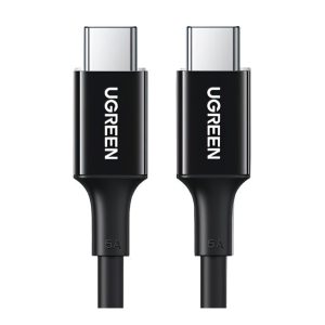 Кабель UGREEN Type-C-Type-C 5A PD 100W 1м (черный)