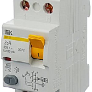 Дифференциальный автомат ВД1-63 2Р 25А 30мА / MDV10-2-025-030 21век