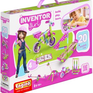 Конструктор Engino Inventor Girls IG30 Набор из 30 моделей с мотором цена