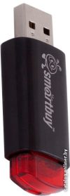 USB Flash SmartBuy Click 4Gb Black (SB4GBCL-K) цена