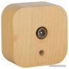 Розетка телевизионная Legrand Quteo 782269 (дерево) цена