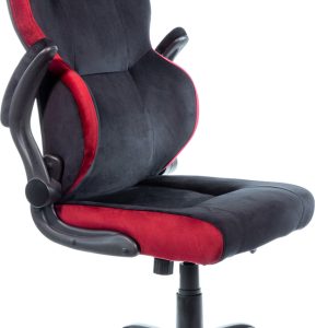 Кресло VMM Game Unit Velour XD-A-VRBKRD (черный/красный) цена