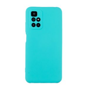 Чехол для Redmi 10 бампер AT Silicone Case (бирюзовый)