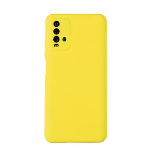 Чехол для Redmi 9T бампер AT Soft touch (Желтый)