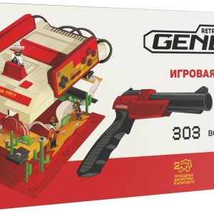 Игровая приставка Retro Genesis 8 Bit Lasergun (2 геймпада