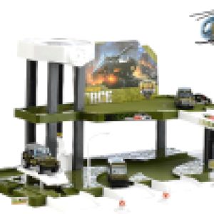 Паркинг игрушечный Военная часть 2-х уровневая / 1000668 21век