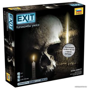 Настольная игра Звезда Exit Квест. Катакомбы Ужаса 8845 цена