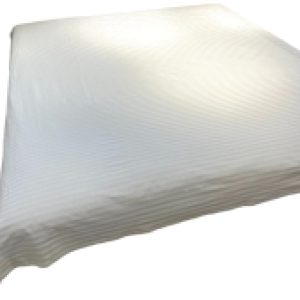 Простыня Белый страйп 220x240 / 150-0008 21век