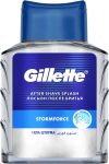 Лосьон после бритья Gillette Stormforce (100 мл) цена