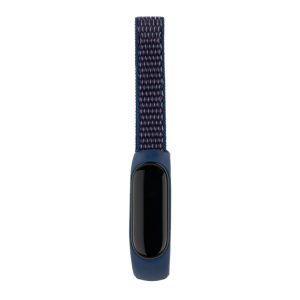 Нейлоновый ремешок для Xiaomi Mi Band 5/6/7 Bingo Nylon (темно-синий)