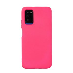 Чехол для Poco M3 бампер CASE Matte Lux (Розовый)