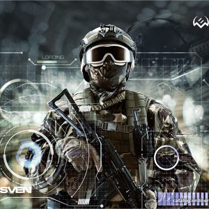 Коврик для мыши SVEN MP-G01S Soldier цена