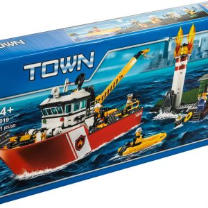 Конструктор King Town 40019 Пожарный катер цена