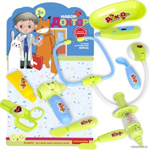 Игровой набор доктора терапевта Bondibon Доктор ВВ5431 цена