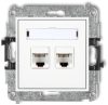 Розетка 2XRJ45 / MGK-6 21век