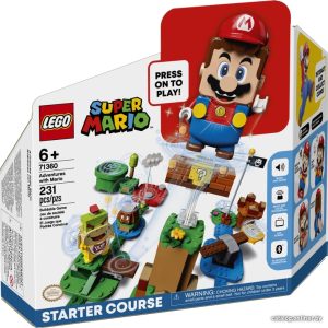Конструктор LEGO Super Mario 71360 Приключения вместе с Марио - Стартовый набор цена