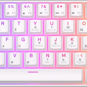 Клавиатура Royal Kludge RK61 RGB (белый