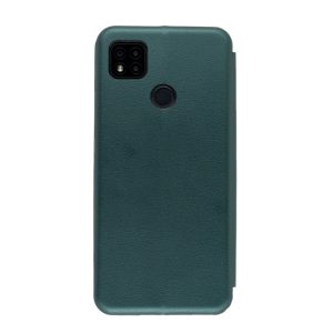 Чехол для Redmi 9C книжкой АТ (темно-зеленый)