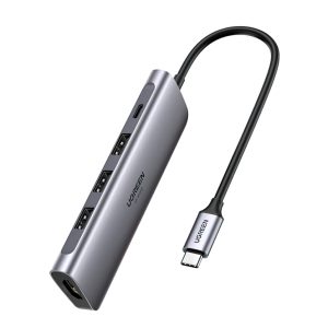 Хаб Ugreen CM136 70495 Type-C хаб Ugreen с PD 100 Вт и HDMI