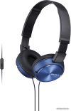 Наушники Sony MDR-ZX310AP (синий) цена