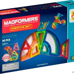Магнитный конструктор Magformers Креатив 90 с Фиксиками 703004 цена