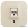 Розетка компьютерная Legrand Quteo 782254 (слоновая кость) цена