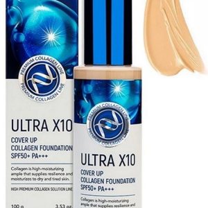 Тональный крем Enough Ultra X10 Cover Up Collagen PF50+ PA+++ 21 цена