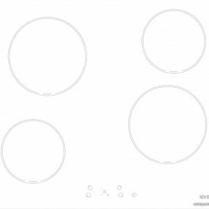 Варочная панель Korting HK 60001 BW цена