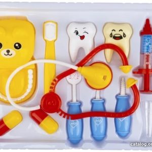 Игровой набор доктора стоматолога Феникс Тойс Стоматолог 1000266 (11 эл) цена