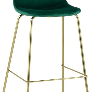 Стул Stool Group Валенсия велюр барный (зеленый) золотые ножки цена
