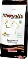 Сухой корм для кошек Miogatto Sterilized 0.6 Chicken 10 кг цена