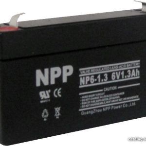 Аккумулятор для ИБП NPP NP 6-1.3 (6В/1.3 А·ч) цена