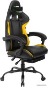 Кресло VMM Game Throne RGB OT-B31Y (золотисто-желтый) цена