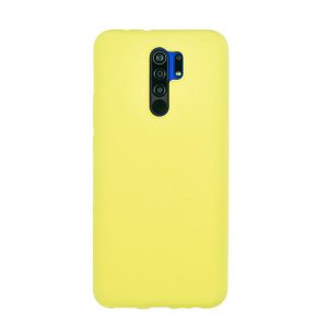 Чехол для Redmi 9 бампер AT Soft touch (Желтый)