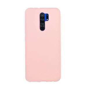 Чехол для Redmi 9 бампер AT Soft touch (Розовый)