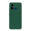 Чехол для Redmi 12C бампер AT Silicone Case (темно-зеленый)
