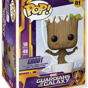 Фигурка Funko POP! Bobble Marvel Guardians Of The Galaxy Dancing Groot 18" 50094 цена