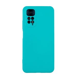 Чехол для Redmi Note 11/11S бампер АТ Silicone Case (бирюзовый)