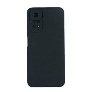 Чехол для Redmi Note 11 бампер LS Silicone Case (черный)