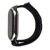 Ремешок для Xiaomi Smart Band 8 Bingo Nylon (черный с фиолетовым)