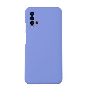 Чехол для Redmi 9T бампер АТ Silicone Case (Светло-фиолетовый)