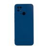 Чехол для Redmi 10C бампер AT Silicone Case (синий)
