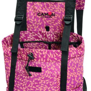 Рюкзак-переноска Camon C758/A открытый S (розовый в треугольники) цена