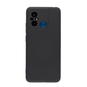Чехол для Redmi 12C бампер AT Silicone Case (черный)