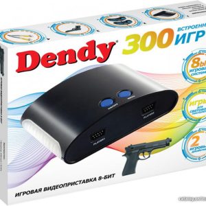 Игровая приставка Dendy Drive (300 игр + световой пистолет) цена