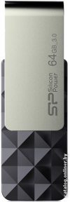 USB Flash Silicon-Power Blaze B30 64GB (SP064GBUF3B30V1K) цена