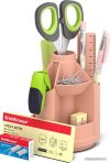 Настольный набор Erich Krause Mini Desk Powder 55632 персиковый (10 предм) цена
