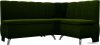 Угловой диван Mebelico Кантри 60331 (зеленый) цена