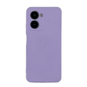 Чехол для Realme C33 бампер АТ Silicone case (сиреневый)