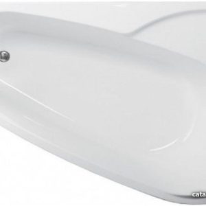Ванна VagnerPlast Selena 160x105 R (с каркасом и экраном) цена